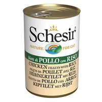 Thumbnail for Schesir Cat Can Chicken Fillets with Rice[Weight - 140g]
