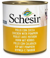 Thumbnail for Schesir Dog Wet Food-Chicken With Pumpkin[Weight - 285g]
