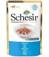 Thumbnail for Schesir Cat Pouch-Wet Food Tuna- (Min Order 50g - 30pcs)[Weight - 50g]