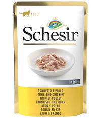 Thumbnail for Schesir Cat Pouch Tuna With Chicken 85g (Min Order 85g - 20pcs)[Weight - 85g]