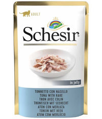 Thumbnail for Schesir Cat Pouch Tuna With Cod 85g (Min Order 85g - 20pcs)[Weight - 85g]