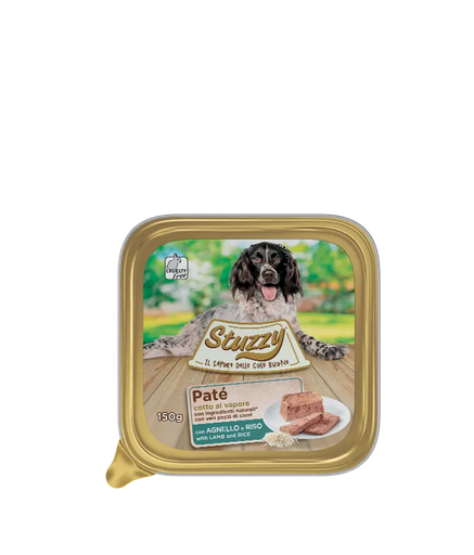 Stuzzy Classic Dog Paté with Lamb and Rice 150g Alutray (Min Order 150g- 22pcs)[Weight - 150g]