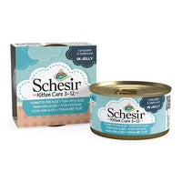 Thumbnail for Schesir Kitten Care- Can In Jelly 3-12 Tuna with Aloe Wet Food 85g (Min Order - 14pcs)