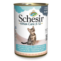 Thumbnail for Schesir Kitten Care- Can In Jelly  3-12 Tuna with Aloe Wet Food 140g (Min Order - 6pcs)