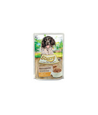 Thumbnail for Stuzzy Dog Chunks with Chicken in Jelly 100g Pouch (Min Order 100g – 24pcs)[Weight - 100g]