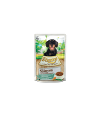 Thumbnail for Stuzzy Dog Shreds with Rabbit and Vegetables 100g Pouch (Min Order 100g – 24pcs)[Weight - 100g]