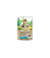 Thumbnail for Stuzzy Cat Chunks with Cod 85g Pouch (Min Order 85g – 24pcs)[Weight - 85g]