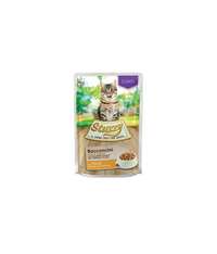 Thumbnail for Stuzzy Cat Chunks with Chicken in Jelly 85g Pouch (Min Order 85g – 24pcs)[Weight - 85g]