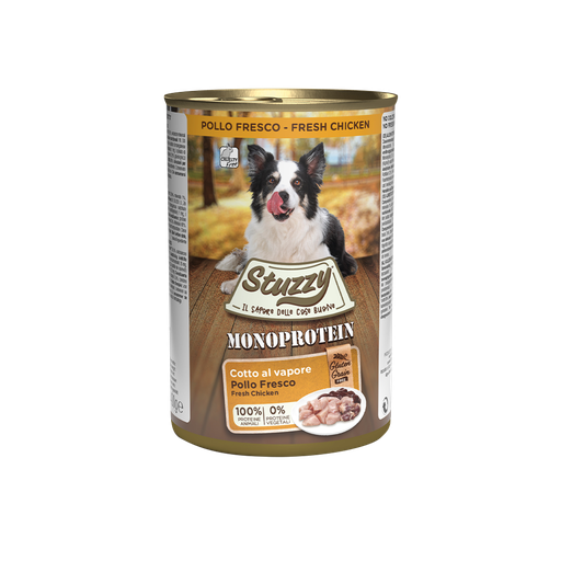 Stuzzy Dog Can Monoprotein-Fresh Chicken 400g