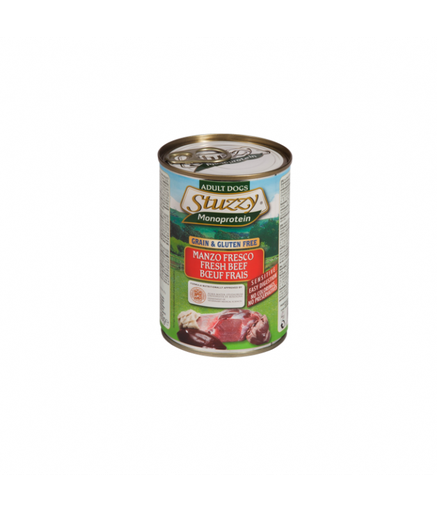 Stuzzy Monoprotein Fresh Beef 400g[Weight - 400g]