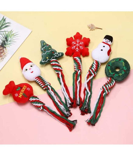 Seasopet Christmas Soft Toys with Rope