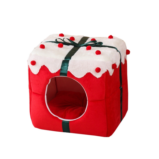 Seasopet Christmas Cat House 35x35cm