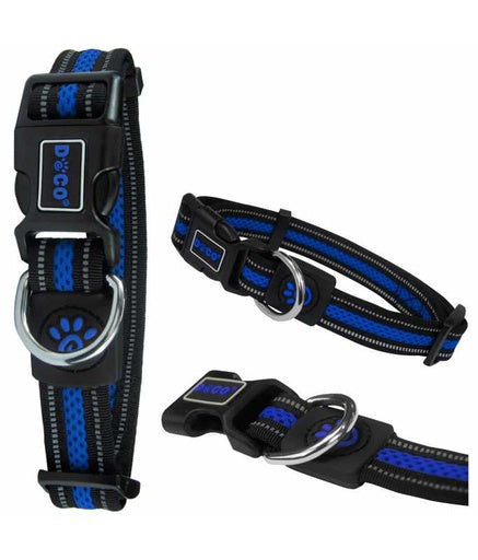 DOCO® Athletica Air Collar (DCA002)[Color - Blue, Size - L]