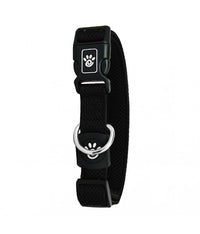 Doco Puffy Mesh Collar (DCA102)[Color - Black, Size - L]