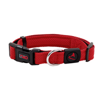 Thumbnail for Doco Puffy Mesh Collar (DCA102)-Red, Sizes - S