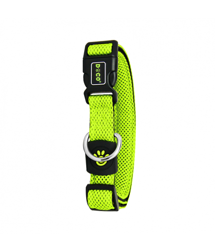 Doco Puffy Mesh Collar (DCA102)[Size - S, Color - Lemon]