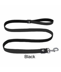 DOCO® JELLY BEAN LEASH 6ft (DCA1160)[Color - Black, Size - XS]