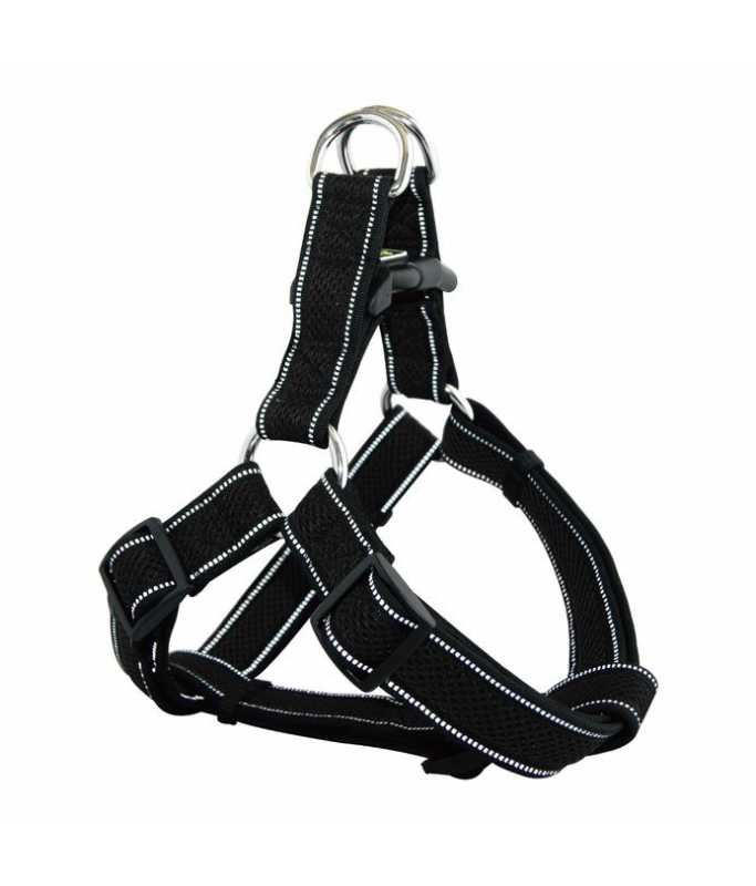 DOCO® Athletica Air Step-In Harness (DCA202)[Color - Black, Size - XL]