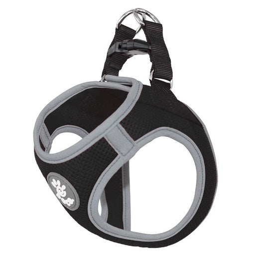 DOCO® Athletica QUICK FIT Reflective Harness XX.Small-30-34cm / 1-2kg-Black