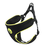 DOCO® Reflective Chest Plate Mesh Free- Walking Harness X.Small-44 x 40-44cm-Black