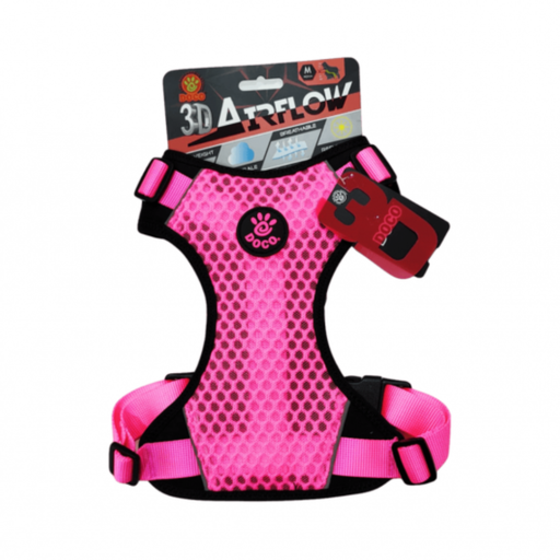 DOCO® Super Comfortable 3D Foam Harness (DCA313)-Pink, Sizes - M