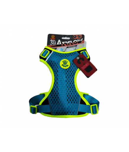 DOCO® Super Comfortable 3D Foam Harness (DCA313)[Size - XL, Color - Turquoise]