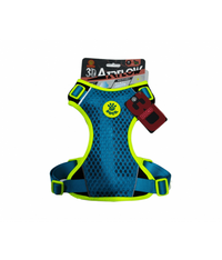 DOCO® Super Comfortable 3D Foam Harness (DCA313)[Size - XL, Color - Turquoise]