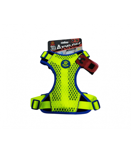 DOCO® Super Comfortable 3D Foam Harness (DCA313)[Size - XL, Color - Safety Lime]