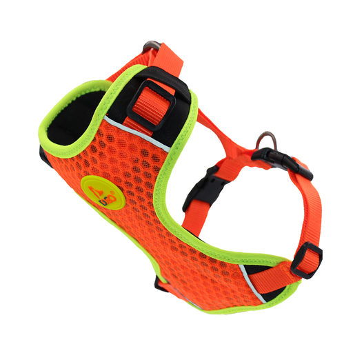 DOCO® Super Comfortable 3D Foam [Harness 2.5cm;Neck 38-60cm]-Safety Orange