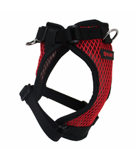 DOCO® Front Range Diamante Mesh  X- LITE Dog Harness (DCA318)[Color - Maroon, Size - S]