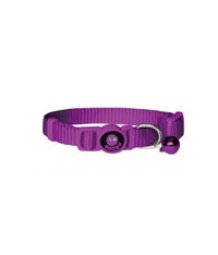 Thumbnail for Doco Signature Cat Collar 1 x 19 - 31 cm - XS (DCAT001)[Color - Purple]