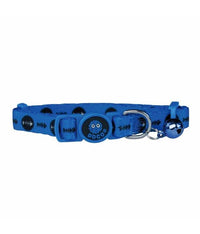 Thumbnail for DOCO® LOCO Cat Collar Pattern Printed (DCAT002)[Texture - Blue Fish]
