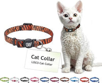 Thumbnail for DOCO® LOCO Cat Collar Pattern Printed (DCAT002)[Texture - Tiger]