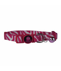 Thumbnail for DOCO® LOCO Cat Collar Pattern Printed (DCAT002)[Texture - Pink Zebra]