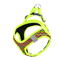 Thumbnail for DOCO® Pattern Print Harness With 3D Foam Medium- 41-44cm / 4.5-7kg-Safety Lemon