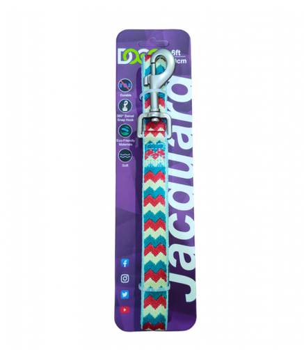 DOCO® Stitched- Weaved Dog Leash 6ft (DCJ1072)[Size - S, Color - D11]