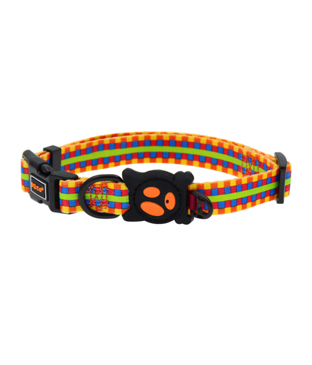 DOCO LOCO Collar - (DCL002)[Texture - Lime Street, Size - S]