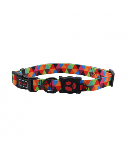 DOCO LOCO Collar - (DCL002)[Size - S, Texture - Triangles]