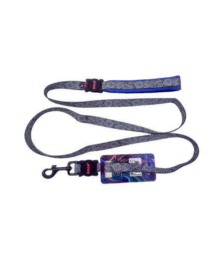 DOCO® LOCO Leash - 6ft (DCL1072)[Texture - Hologram, Size - L]