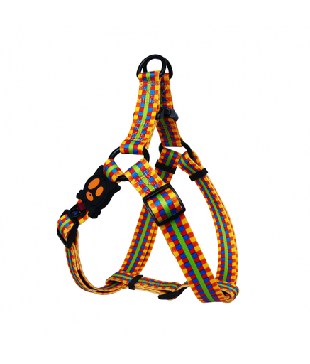 DOCO® LOCO Step-In Harness (DCL202)[Texture - Lime Street, Size - M]