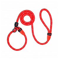 Thumbnail for DOCO® Reflective Rope Leash Ver.2 - Slip On Collar Leash 5ft Ø13mm 120cm+30cm(L) Red