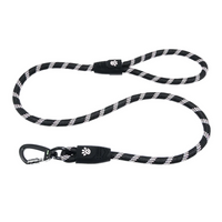 Thumbnail for DOCO® Reflective Rope Leash With  soft Rubber Handle Ver.5-Large-Ø13mm x 120cm - Click & Lock Snap