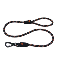 Doco 5ft Reflective Rope Leash With Click & Lock Snap (DCROPE5060)[Size - L, Color - Safety Orange]