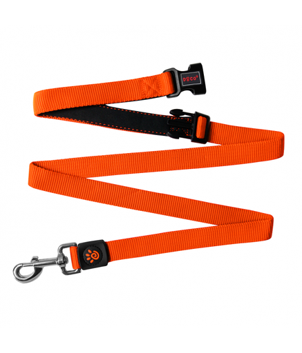 DOCO® Easy-Snap -HANDS FREE Leash 6ft (DCS2072)[Size - L, Color - Safety Orange]