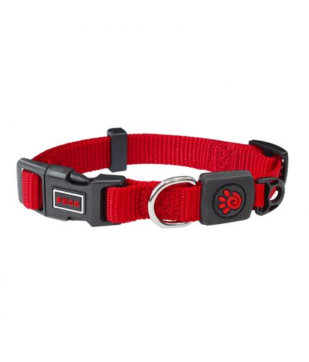 DOCO Signature Nylon Collar (DCSN002)[Color - Maroon, Size - XL]