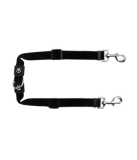 DOCO® Signature Coupler Nylon Dog Leash - Adjustable Length (DCSX2)[Color - Black, Size - S]