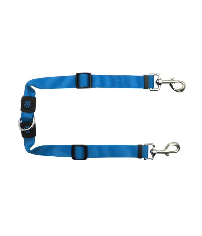DOCO® Signature Coupler Nylon Dog Leash - Adjustable Length (DCSX2)[Size - S, Color - Navy Blue]