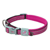 Thumbnail for Doco Vario O-Ring Collar With Reflective Stitching [2x44-55cm] - Pink