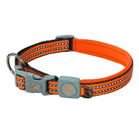 Thumbnail for Doco Vario O-Ring Collar With Reflective Stitching [1.5x39-44cm] - Safety orange