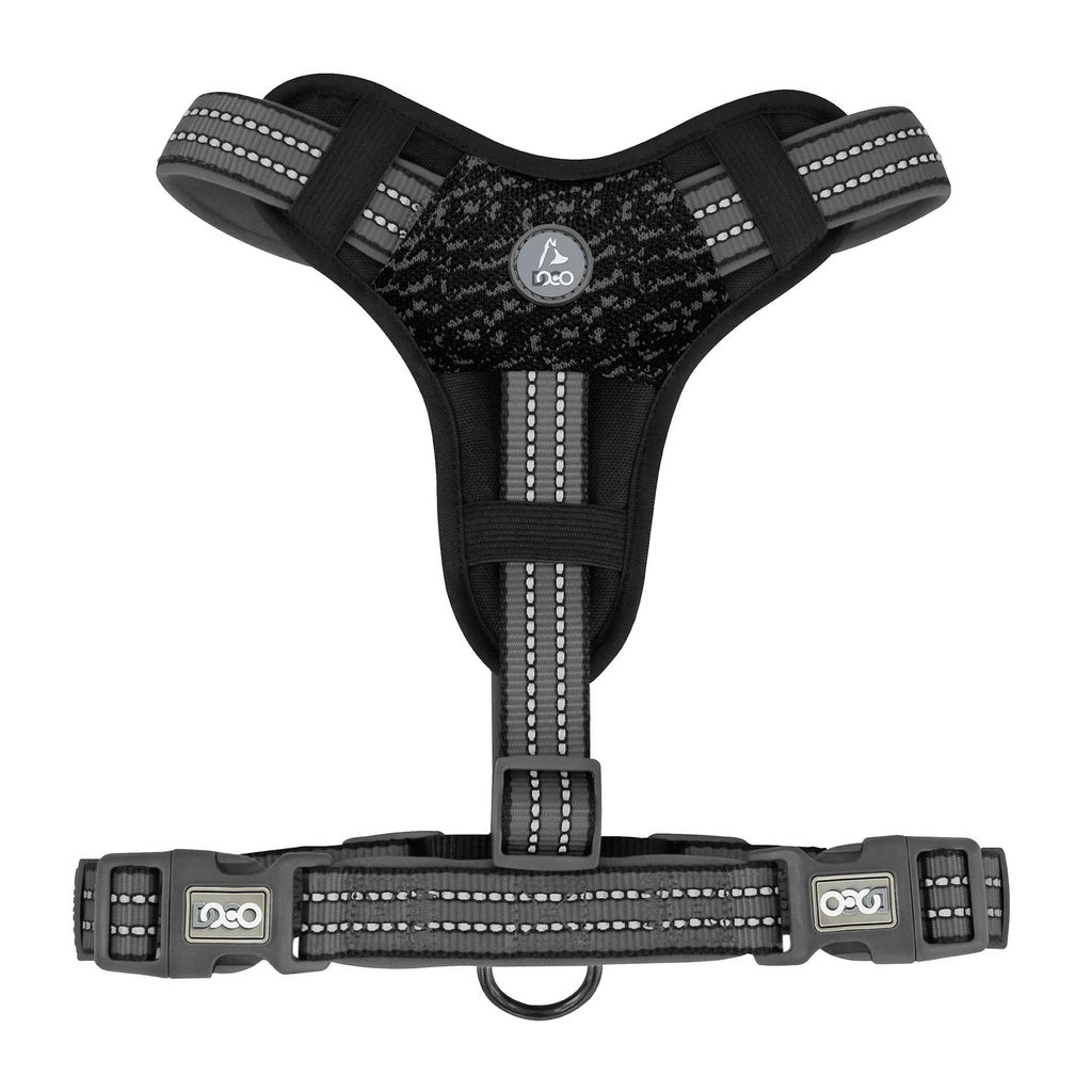 DOCO® VARIO Chest Plate Harness w/Neoprene (DCV206)[Color - Grey, Size - S]